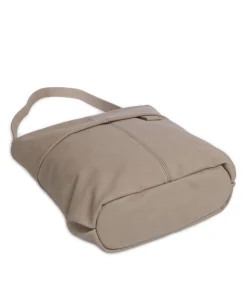 Mademoiselle.M M12 Beuteltasche Lederimitat beige