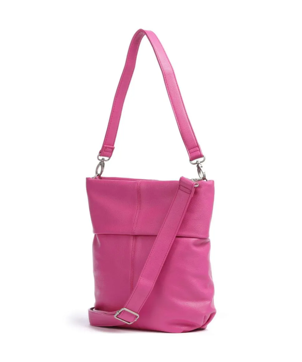 Mademoiselle.M M90 Beuteltasche Lederimitat pink