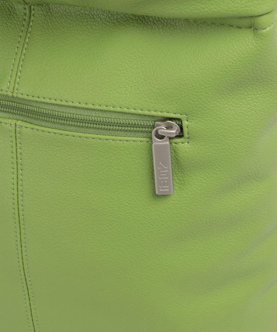 Mademoiselle.M M12 Beuteltasche Lederimitat grün