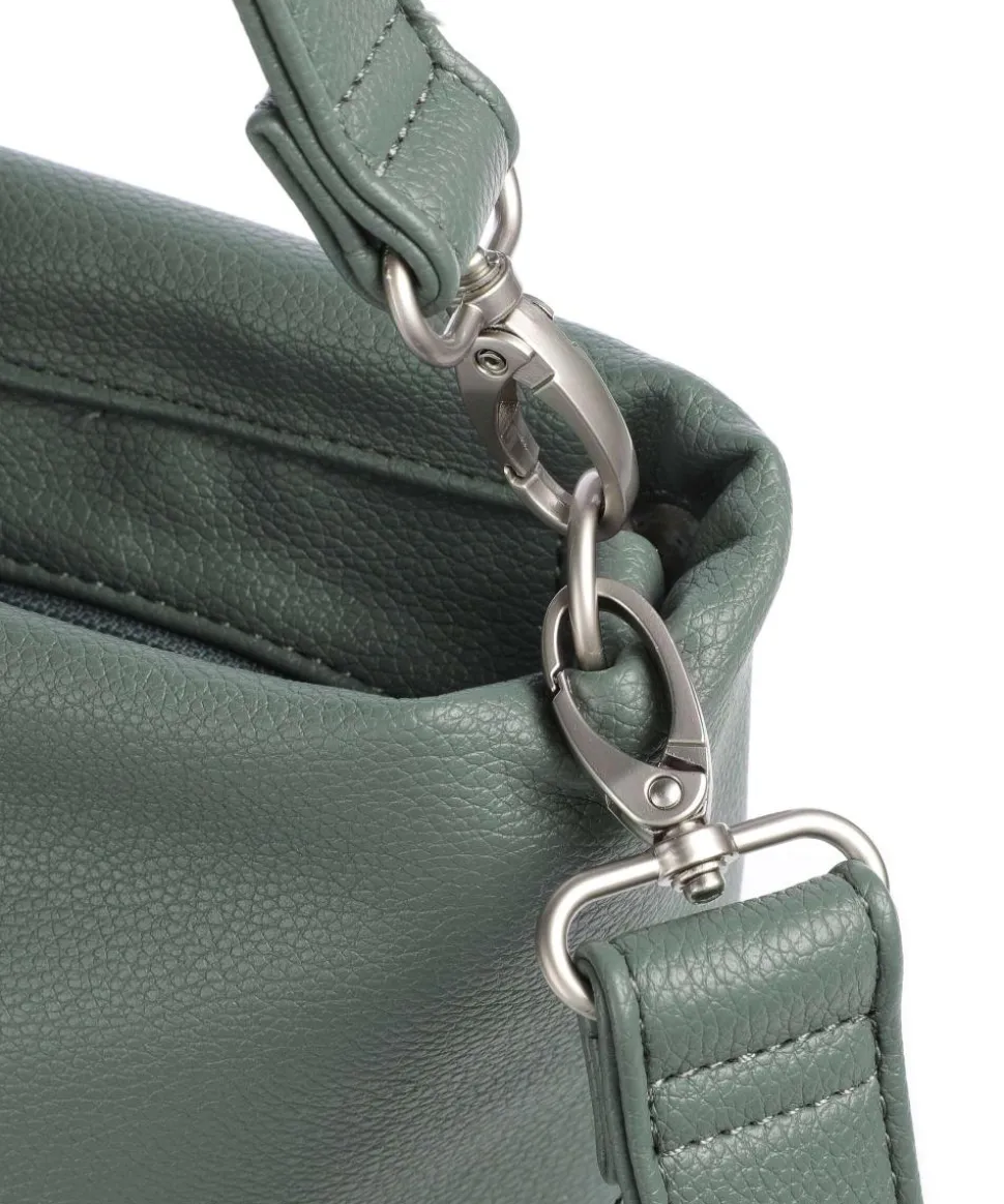 Mademoiselle.M M12 Beuteltasche Lederimitat grün