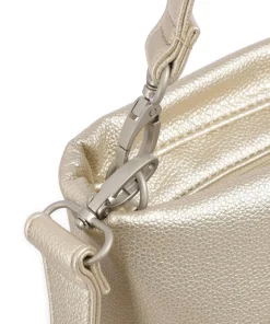 Mademoiselle.M M12 Beuteltasche Lederimitat gold