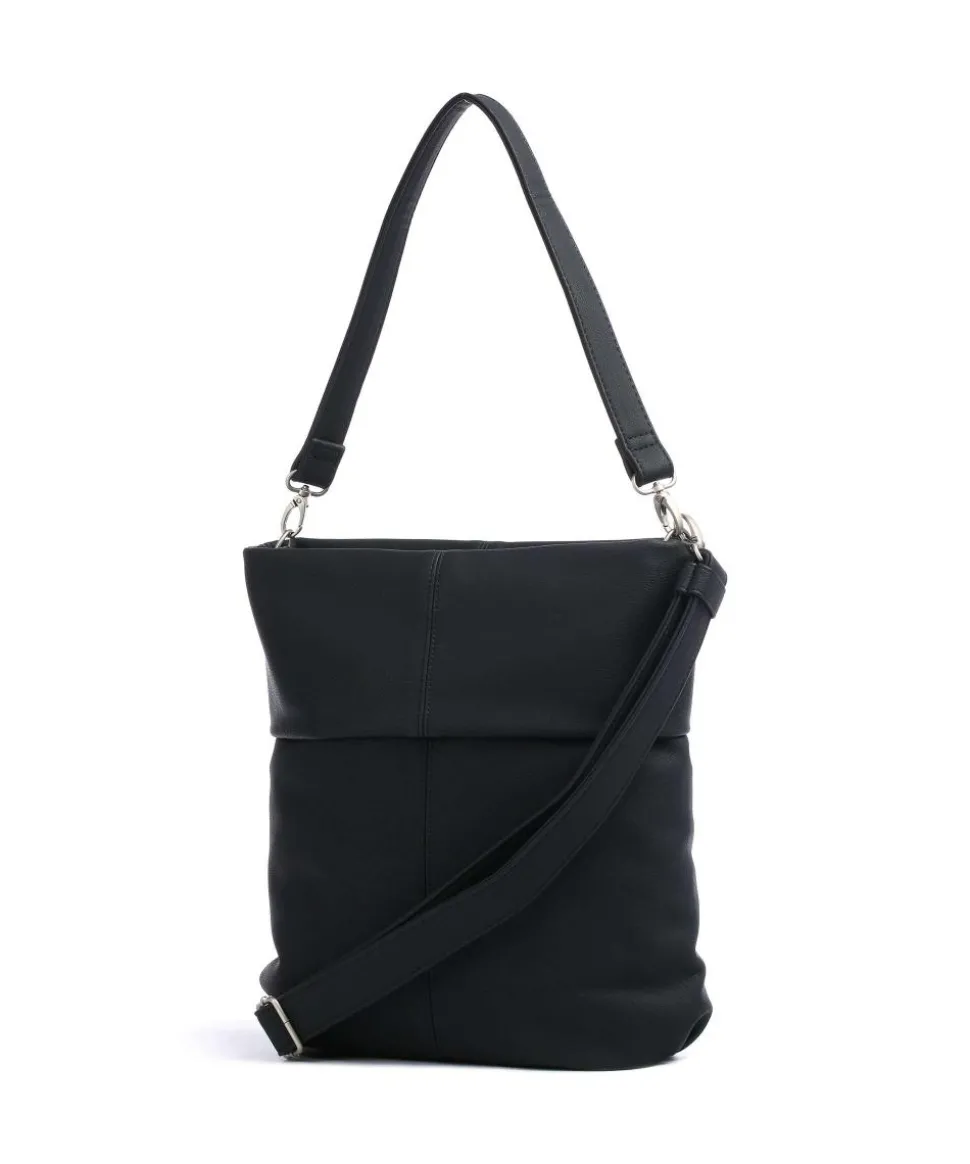 Mademoiselle.M M12 Beuteltasche Lederimitat schwarz