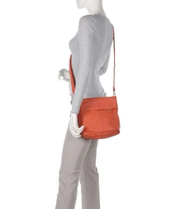 Mademoiselle.M M8 Schultertasche Lederimitat orange