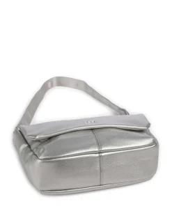 Mademoiselle.M M60 Schultertasche Lederimitat silber