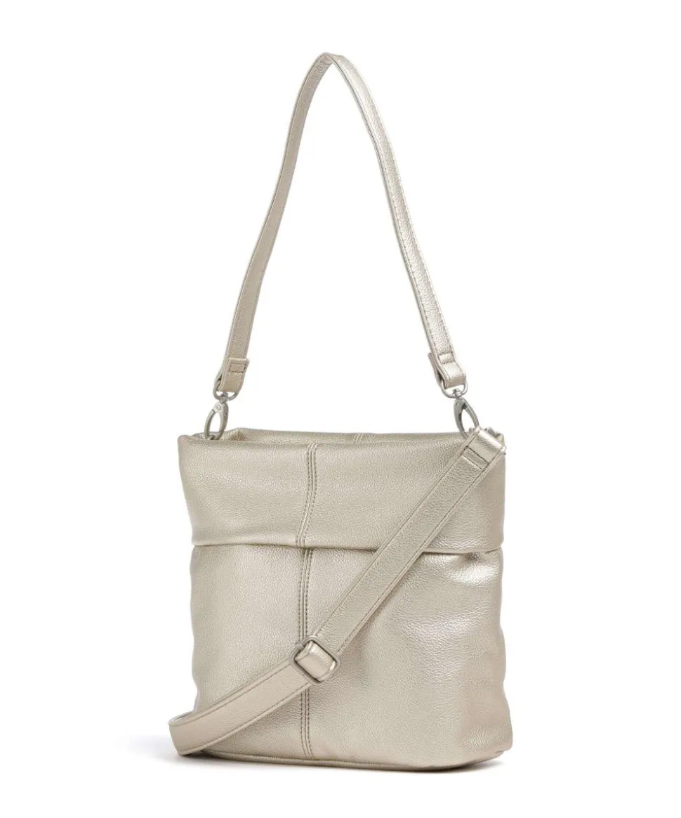 Mademoiselle.M M8 Schultertasche Lederimitat gold