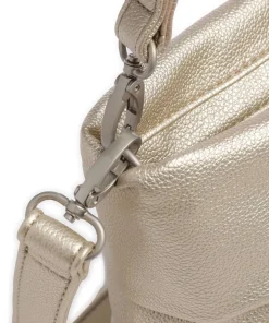 Mademoiselle.M M8 Schultertasche Lederimitat gold
