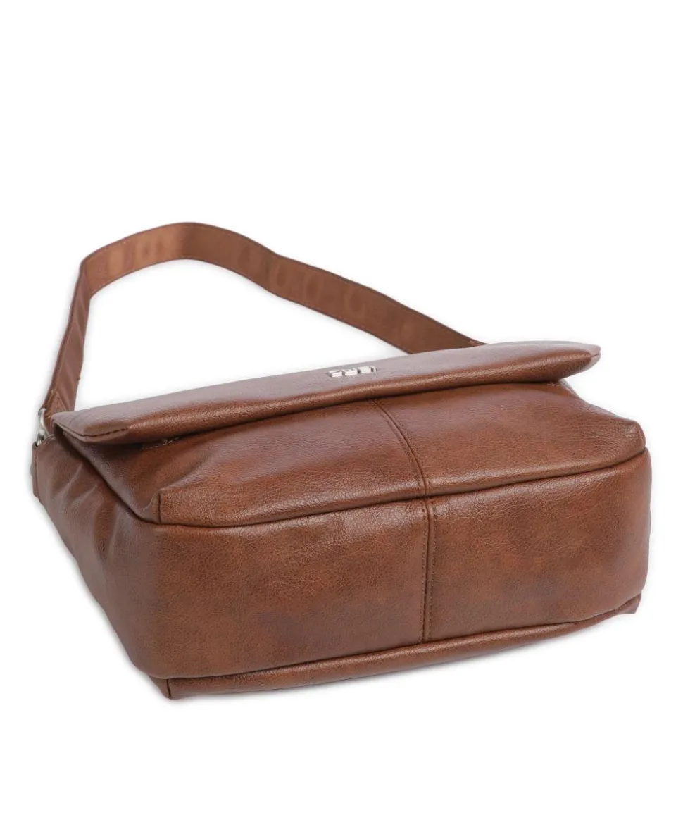 Mademoiselle.M M60 Schultertasche Lederimitat cognac