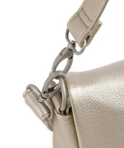 Mademoiselle.M M60 Schultertasche Lederimitat gold