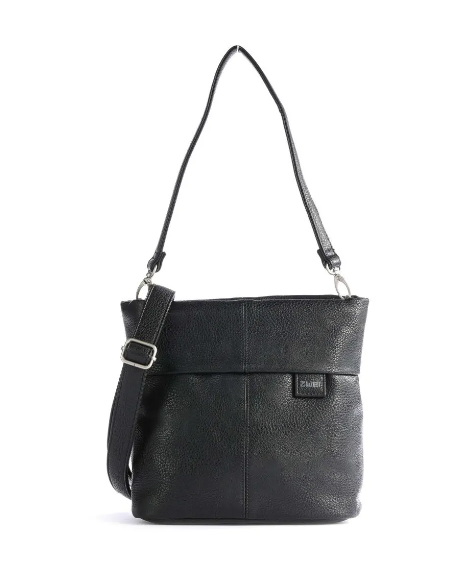 Mademoiselle.M M8 Schultertasche Lederimitat schwarz