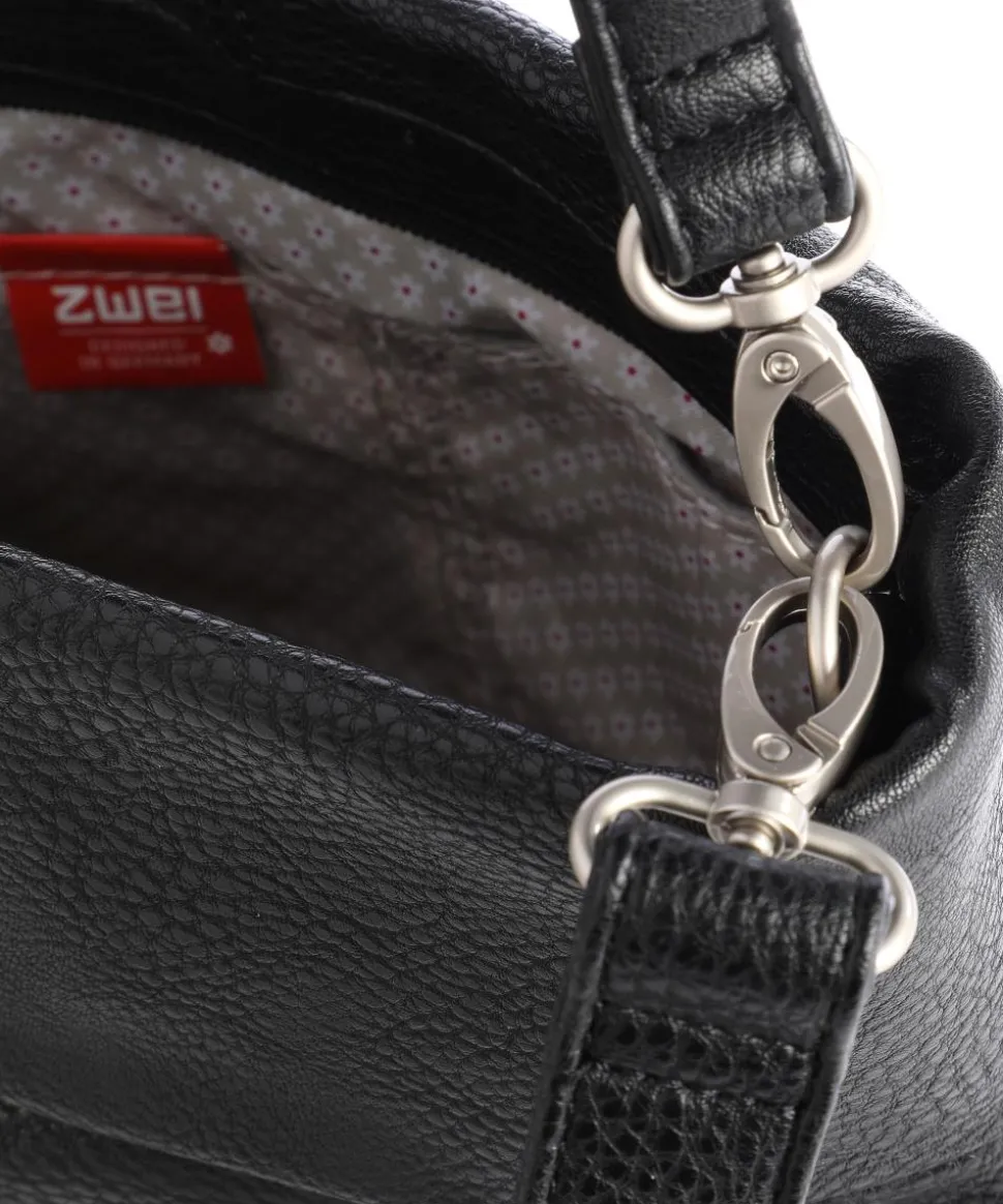 Mademoiselle.M M8 Schultertasche Lederimitat schwarz