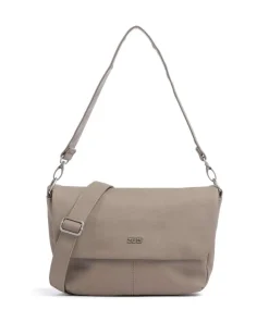 Mademoiselle.M M60 Schultertasche Lederimitat beige