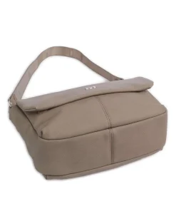 Mademoiselle.M M60 Schultertasche Lederimitat beige