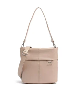 Mademoiselle.M M8 Schultertasche Lederimitat beige