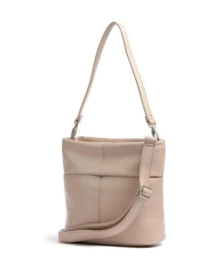 Mademoiselle.M M8 Schultertasche Lederimitat beige