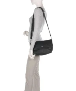 Mademoiselle.M M60 Schultertasche Lederimitat schwarz