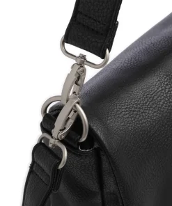 Mademoiselle.M M60 Schultertasche Lederimitat schwarz