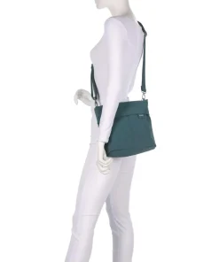 Mademoiselle.M M8 Schultertasche Lederimitat petrol