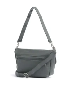 Mademoiselle.M M60 Schultertasche Lederimitat graugrün