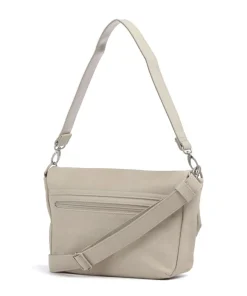Mademoiselle.M M60 Schultertasche Lederimitat beige