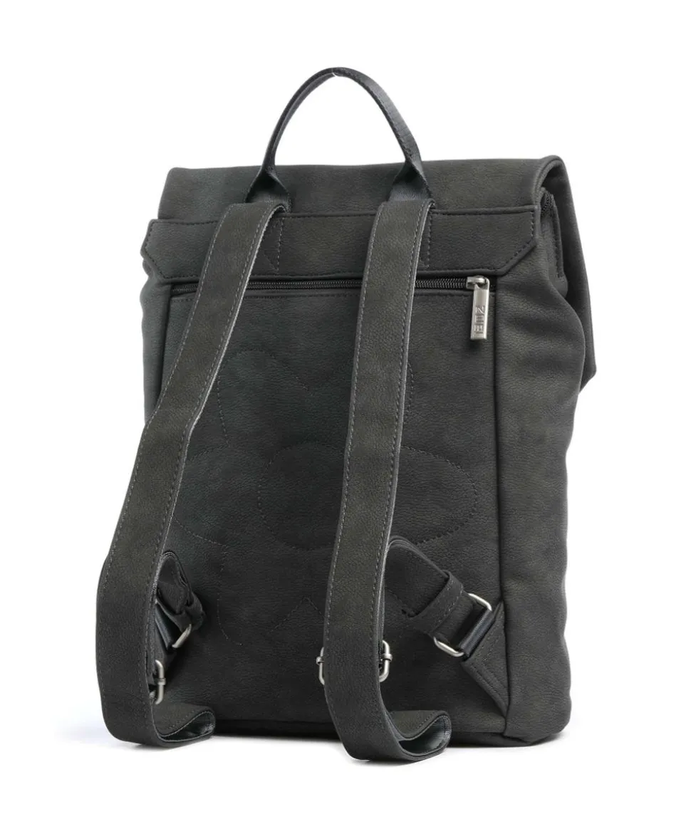 Mademoiselle.M MR13 Rucksack Lederimitat dunkelgrau