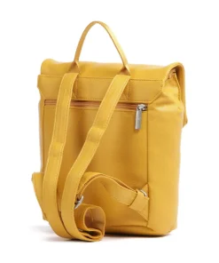 Mademoiselle.M MR8 Rucksack Lederimitat senfgelb