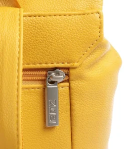 Mademoiselle.M MR8 Rucksack Lederimitat senfgelb