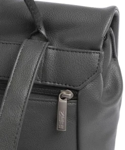 Mademoiselle.M MR8 Rucksack Lederimitat dunkelgrau