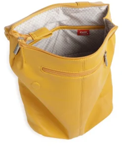 Mademoiselle.M MR13 Rucksack Lederimitat senfgelb