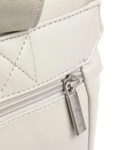 Mademoiselle.M MR13 Rucksack Lederimitat beige/weiß