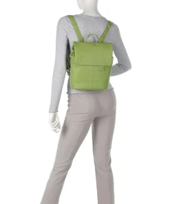 Mademoiselle.M MR8 Rucksack Lederimitat grün