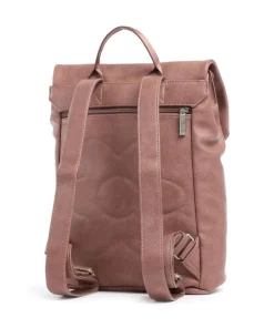 Mademoiselle.M MR13 Rucksack Lederimitat altrosa