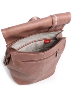 Mademoiselle.M MR13 Rucksack Lederimitat altrosa