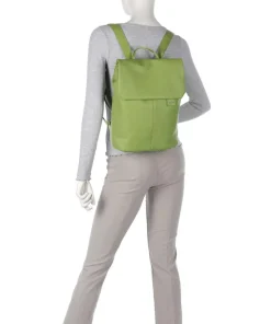 Mademoiselle.M MR13 Rucksack Lederimitat grün