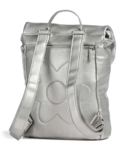 Mademoiselle.M MR13 Rucksack Lederimitat silber