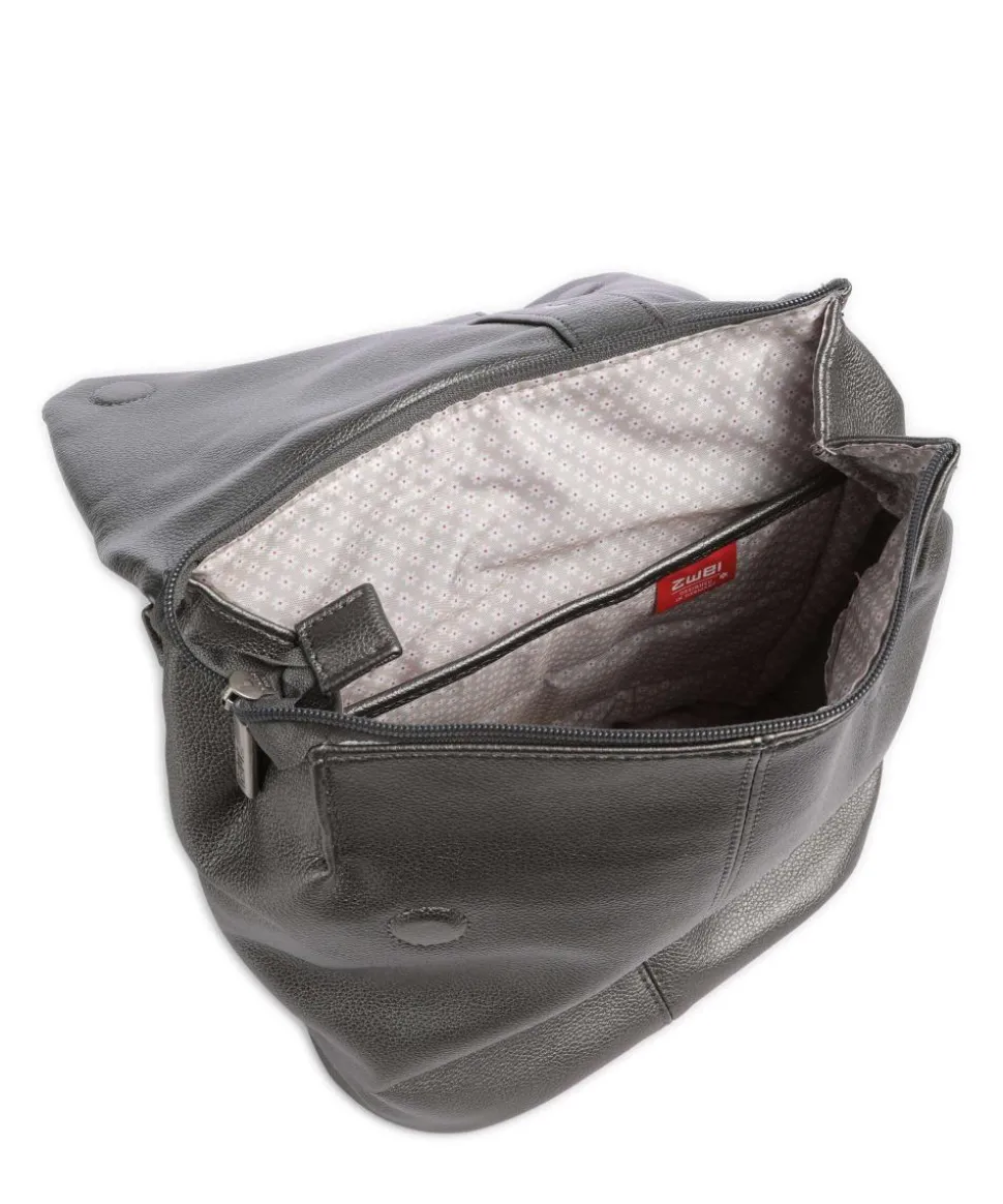 Mademoiselle.M MR8 Rucksack Lederimitat silber