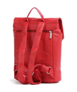 Mademoiselle.M MR13 Rucksack Lederimitat rot