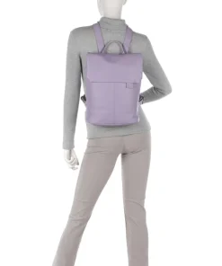 Mademoiselle.M MR13 Rucksack Lederimitat violett