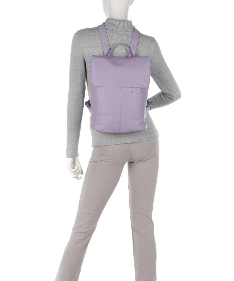 Mademoiselle.M MR13 Rucksack Lederimitat violett