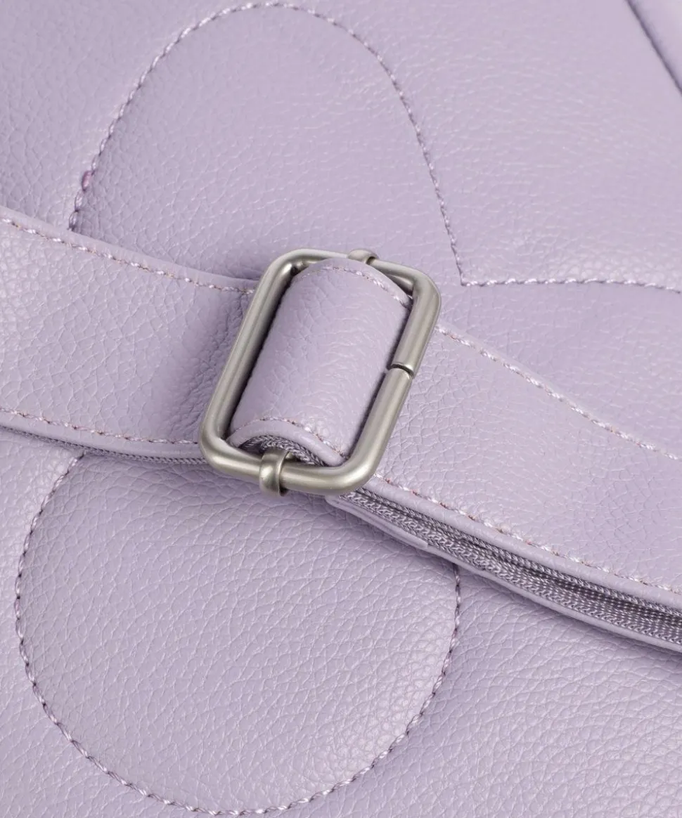 Mademoiselle.M MR13 Rucksack Lederimitat violett