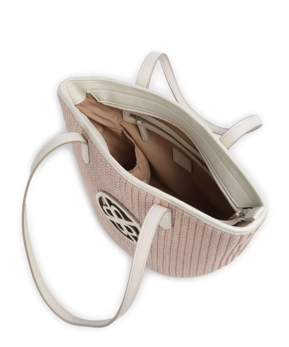 Madrid Shopper Polyester weiß