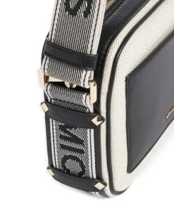 Maeve Umhängetasche Canvas beige/schwarz