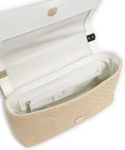 Magdie Umhängetasche Polypropylen natur/weiß