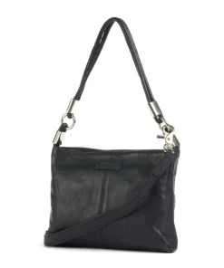 Magic Mood Schultertasche Schafsleder schwarz