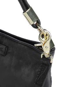 Magic Mood Schultertasche Schafsleder schwarz