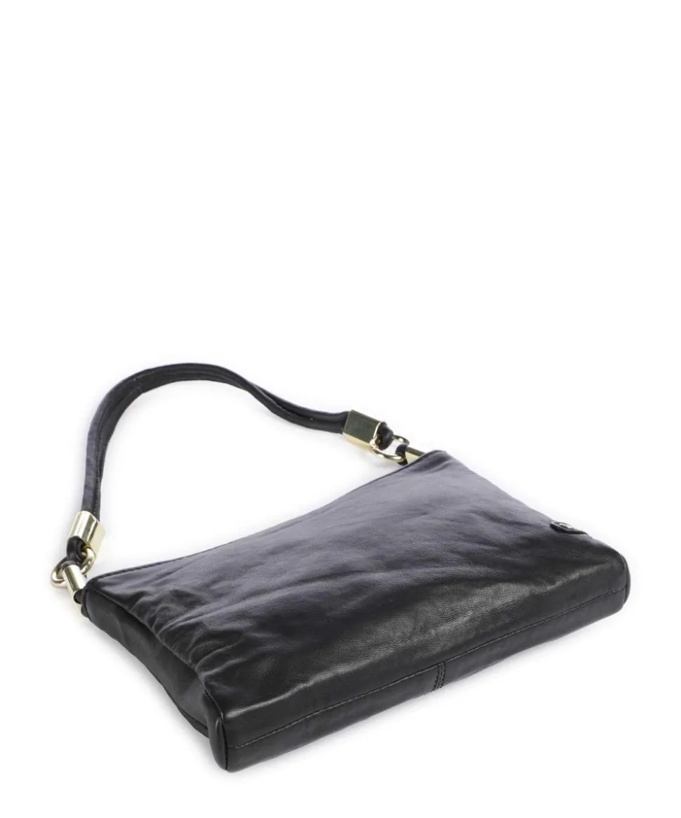 Magic Mood Schultertasche Schafsleder schwarz