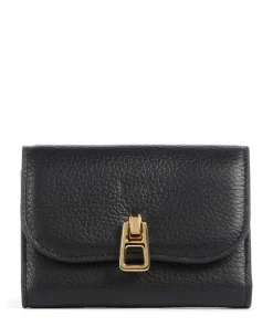 Magie Geldbörse genarbtes Leder schwarz