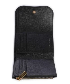 Magie Geldbörse genarbtes Leder schwarz