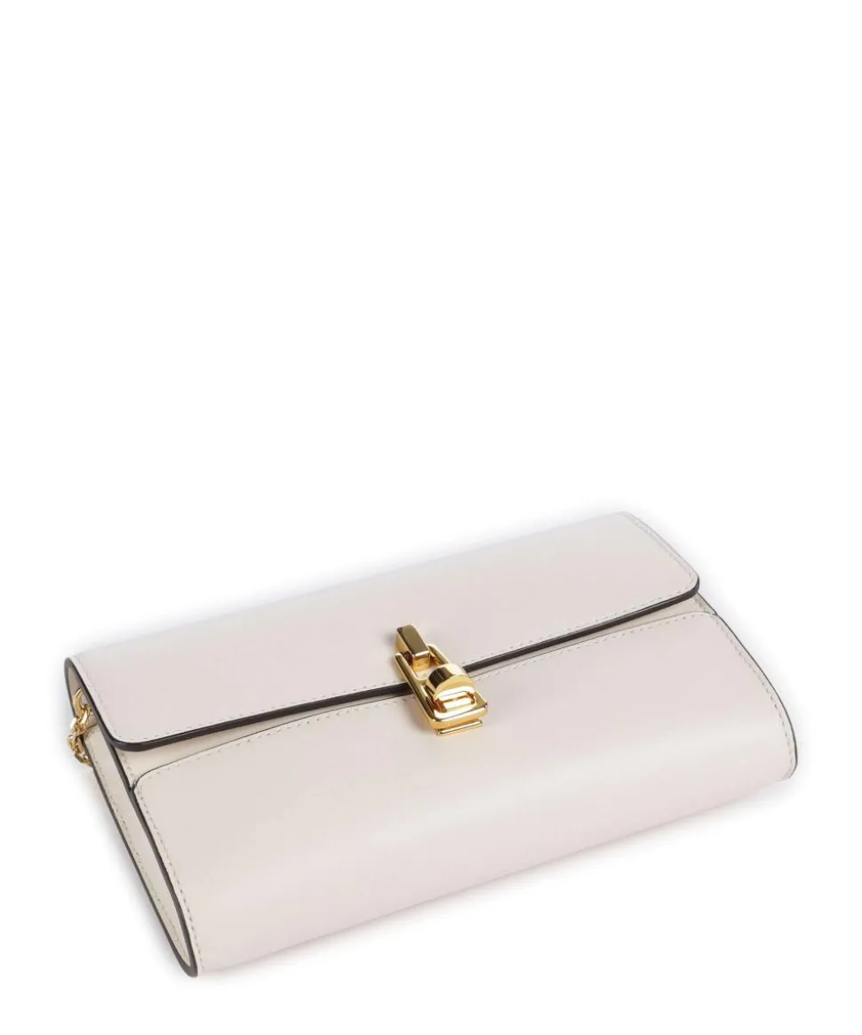 Magie 2Nite Umhängetasche genarbtes Leder weiß