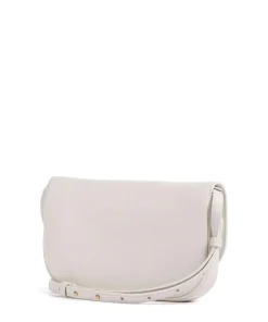 Magie Umhängetasche genarbtes Leder weiß