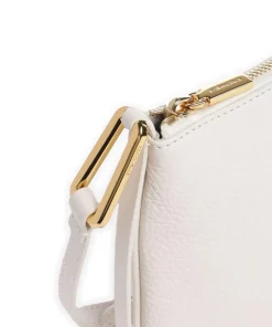 Magie Umhängetasche genarbtes Rindsleder weiß